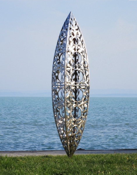 Moderner sculpture garden